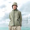Li-Ning Outdoor CF Water-Resistant Comfortable UPF50+ Sun Protection Jacket Men jackets Lobster-Green AFDW215-4