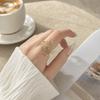 Adjustable Ocean Animal Jewelry Sparkly Shell Ring Unique Crab Ring  Gift