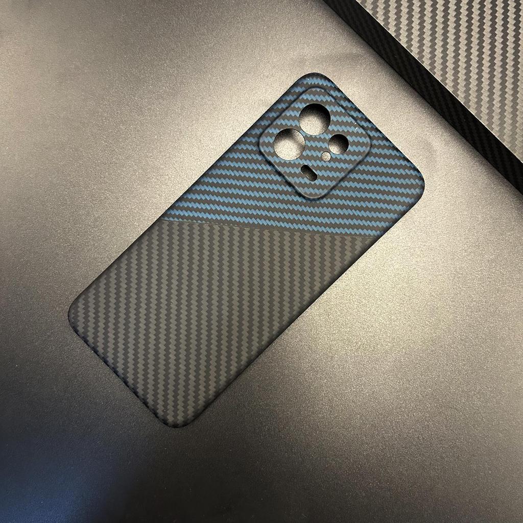 Compatible Xiaomi 13 Pro Kevlar Case: Aramid Fiber & Carbon Fiber, Lightweight, Drop-Resistant Protective Cover.