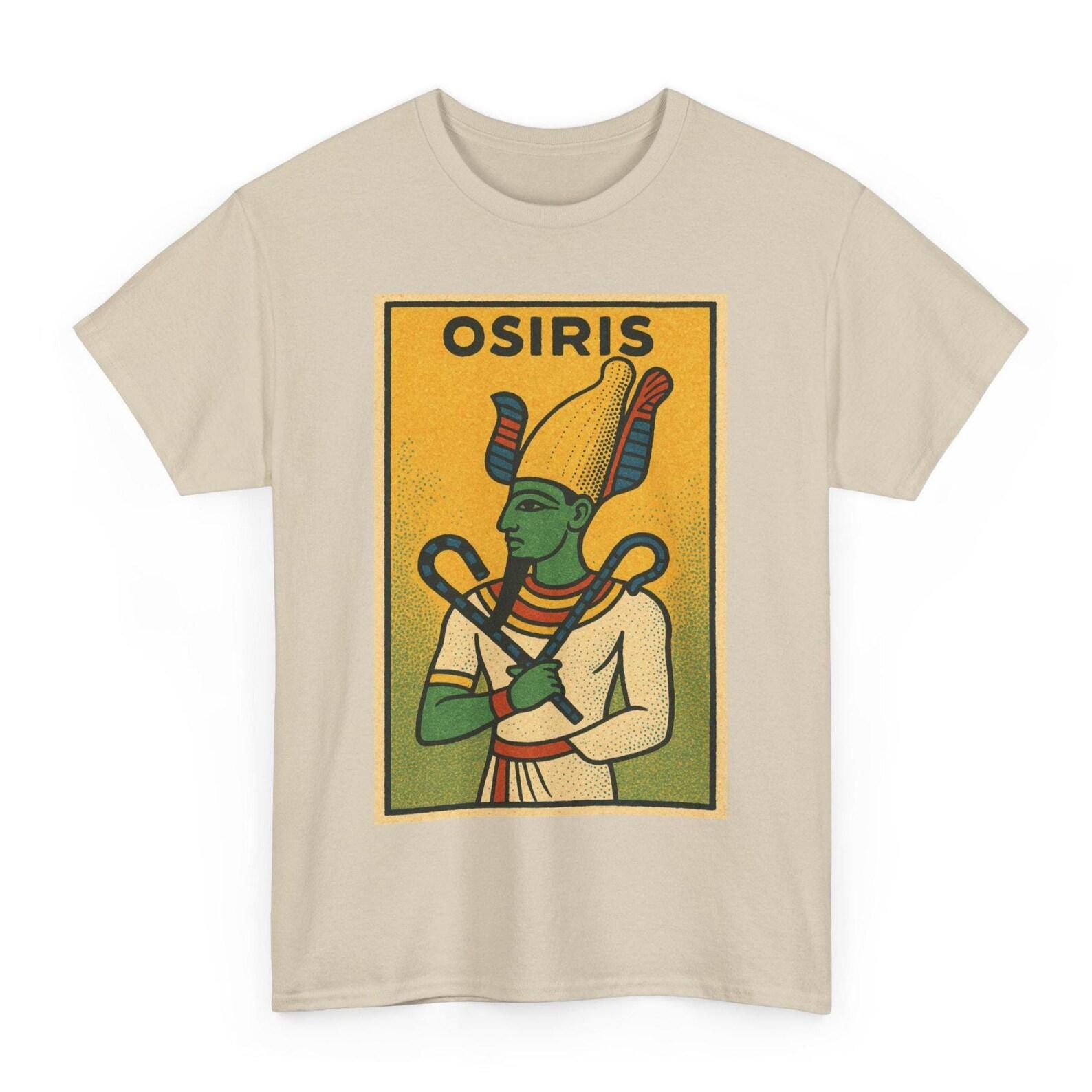 Osiris T-Shirt: Retro Comic Egyptian God Graphic Tee 3XL