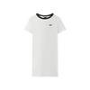 Solid Color Pullover Round Neck Short Sleeve Dress Women Dresses L225W154-0248