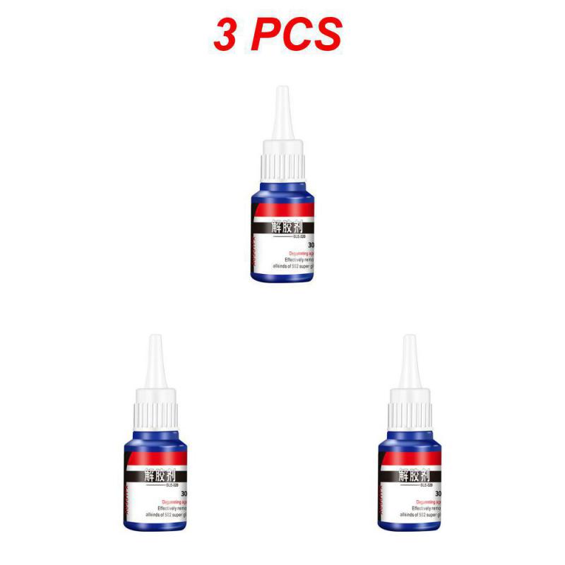 Super Glue Remover Adhesive Superglue Cleaner Debonder Quick Drying Viscosity Aerosol Solvent Multipurpose Gel Glue Remover 30ml