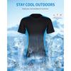 CHARMLEAKS Mens Rash Guards Short Sleeve Quick Drying Rash Vest UPF 50+ Breathable Stretchy T-Shirt