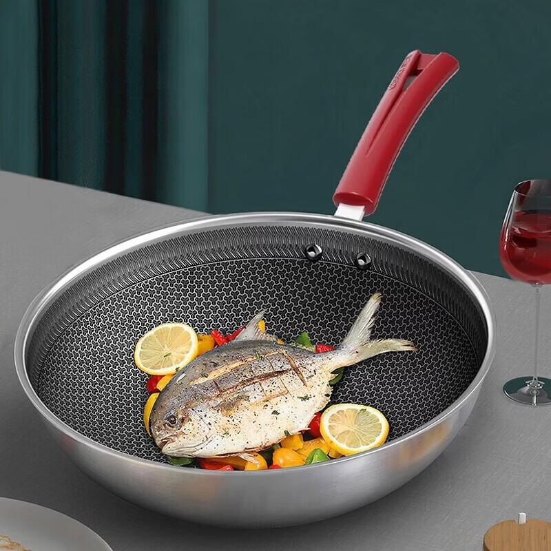 Kambach LPB-YX32F 316 Stainless Steel Wok