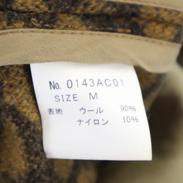 HYSTERIC GLAMOUR wool blend Animal Pattern No color coat M Brown Women Used
