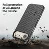 For iPhone Air Case PC + TPU Sliding Screen Cover Kickstand Phone Shell with Clip