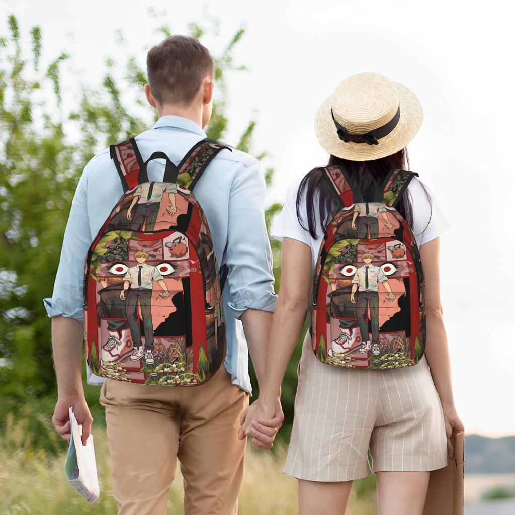 Denji casual manga Backpack Chainsaws Mans Outdoor Backpacks Female Design Big School Bags Leisure Rucksack