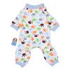 Pet clothes pajamas with elastic washable wear-resistant cotton pajamas dog clothing puppy home