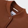 Adidas Originals Vrct Graphic Jacket Letter Logo Towel Embroidery Color Block Loose Sports Jacket Women Jacket Brown IS5742