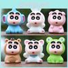 Shinchan Cartoon Capybara Animal Model Kids Toy For Visual Development Play And