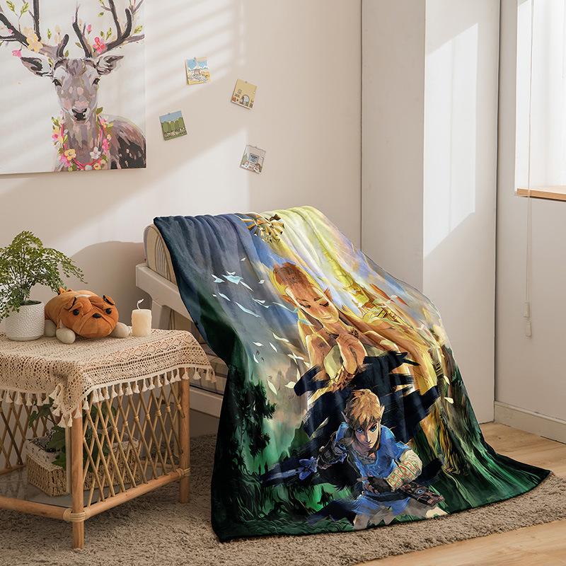 

Cartoon Double-Sided Flannel 3D Digital Printing Blanket Blanket 70 * 100Cm 250g