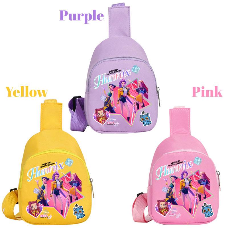 For kpop Shoulder Backpack Chest Bag K-pop Diagonal Cartoon Student Classic Lightweight Girly Gift Storage travel crossbody bag