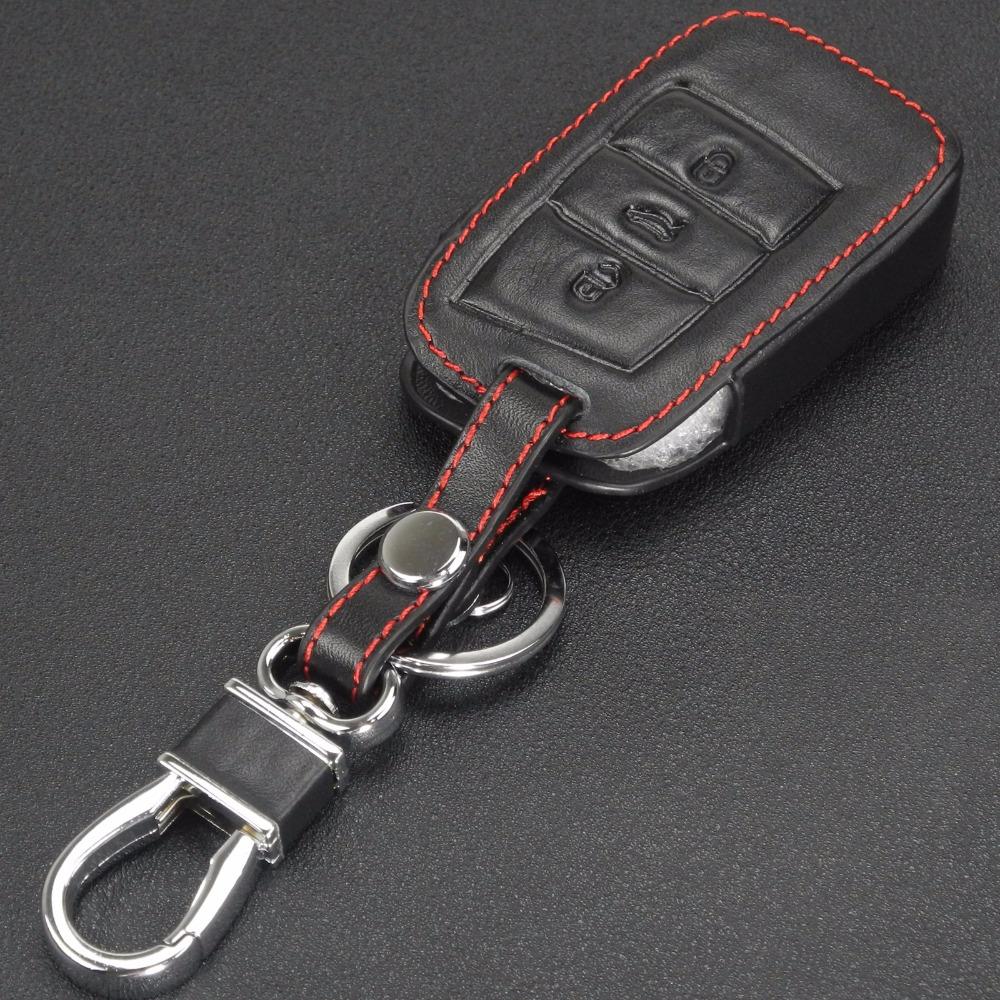 jingyuqin Remote leather For Volkswagen Golf 4 5 6 7 MK7 GTI Passat B5 B6 Jetta mk5 mk6 Touran Polo Tiguan  Magotan Passat B8 A7
