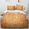 Egyptian Mythology Pharaoh Hieroglyphics Bedding Set Duvet Cover Bed Set Quilt Cover Pillowcase Comforter King Queen Size