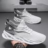 Men's New Hollow Mesh Surface Breathable and Comfortable Sports and Leisure Shoes Versatile Low-top Running Shoes Men