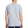 Under Armour Minimalist Letter Logo Print Crew Neck Short Sleeve T-Shirt Men Tops Slate-Gray 1382915-011