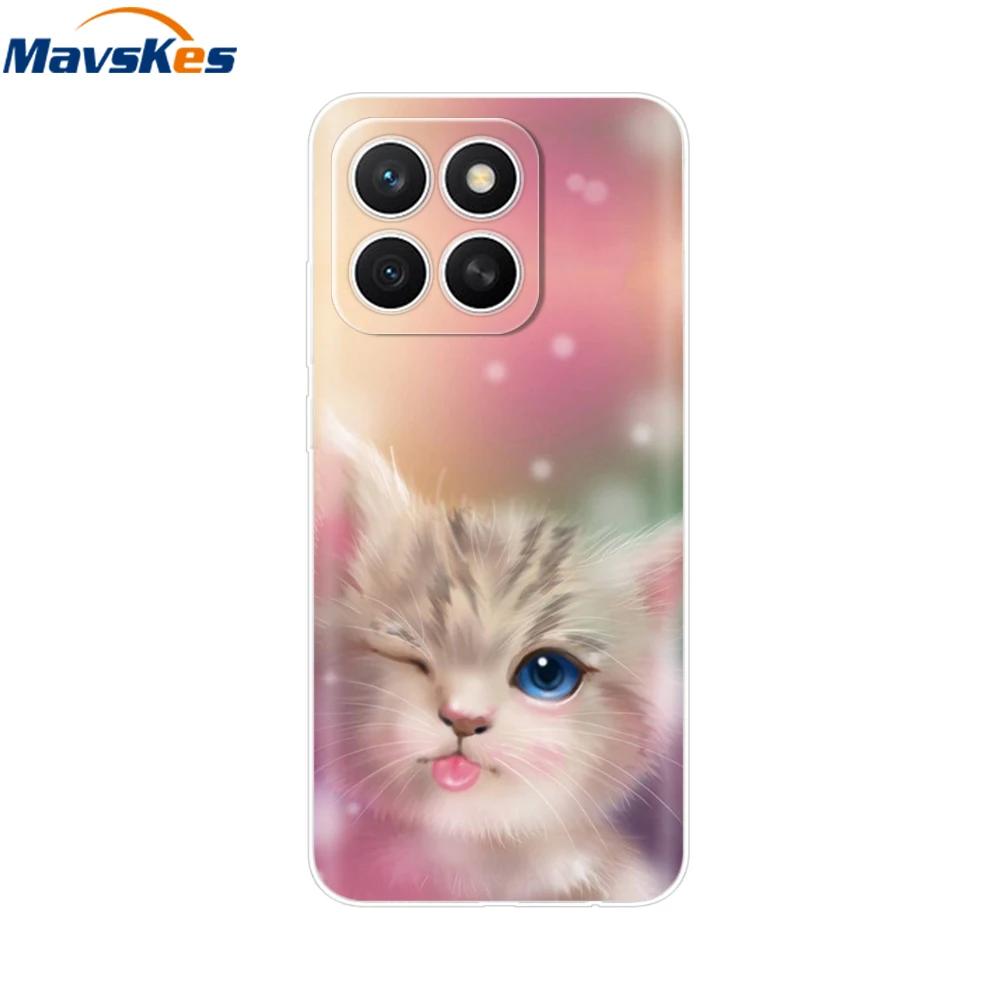For Honor X8c Case HonorX8C 2025 New Fashion Cartoon Back Cover Soft TPU Clear Phone Cases For Honor X8c Fundas Bags Protective