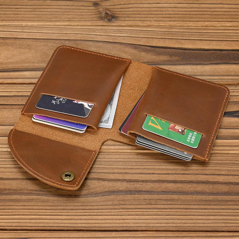 Hot Designer Genuine Leather Short Wallet Real Cowskin Short Purse Coins Cards Clip Purse For Men Woman Card Holder Male Female