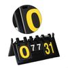 Plastic Sports Scoreboard 4-Digit Digital Tabletop Scoreboard Professional Keeper  Indoor Sports