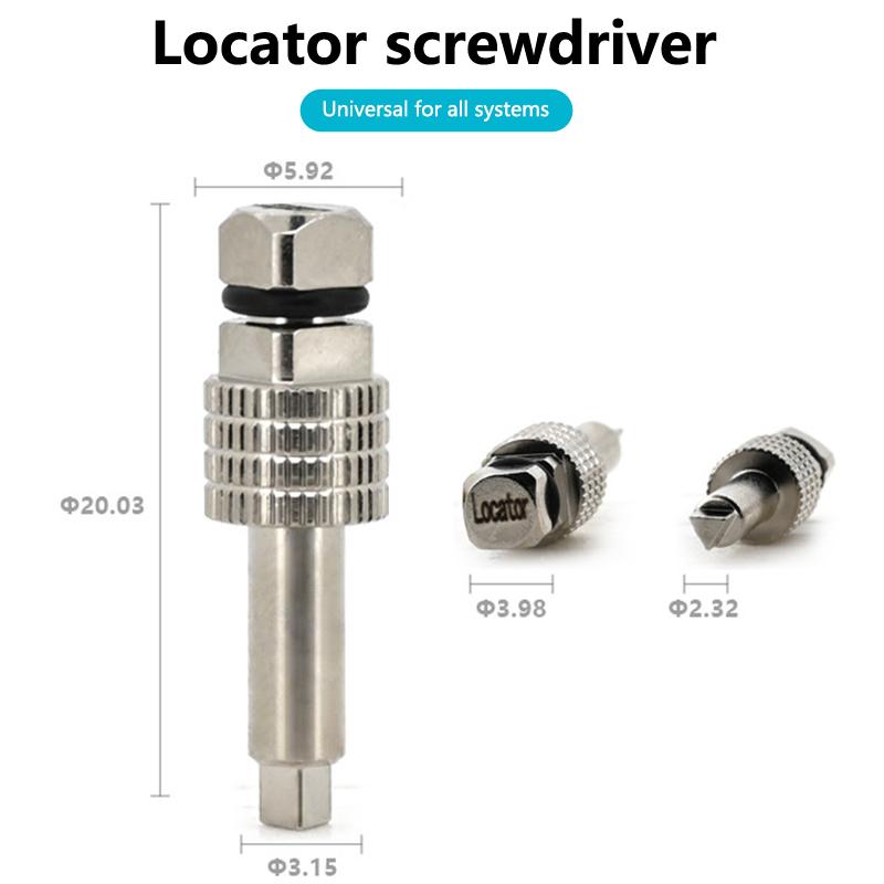 

Стоматологический имплантат Составная отвертка Прямая Трещотка Драйвер абатмента Динамометрический ключ Стоматолог Прецизионный локатор