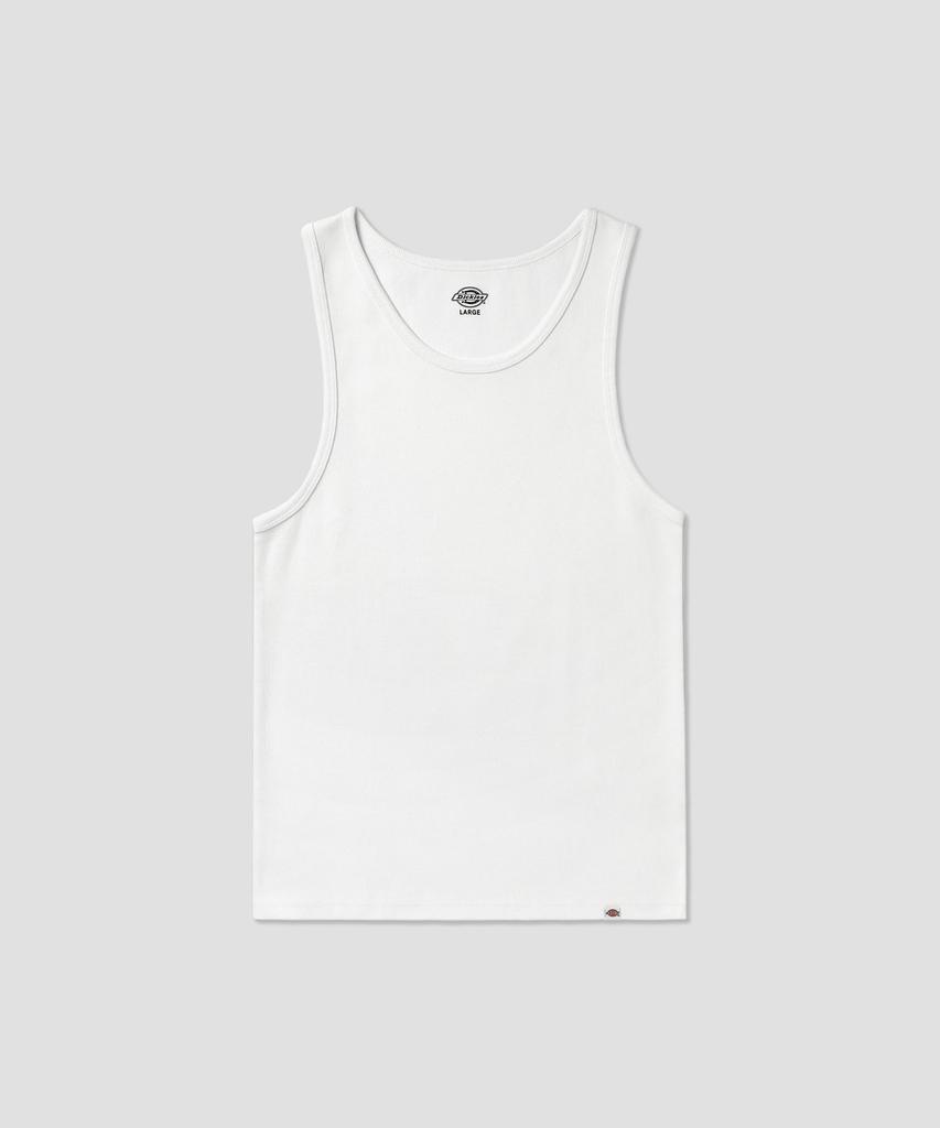 DICKIES [2Pack] Basic Sleeveless White/Black