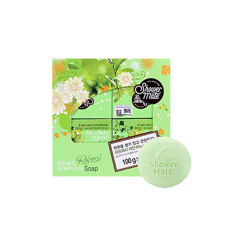 

Aekyung Olive Green Tea Soap (4 x 100g)