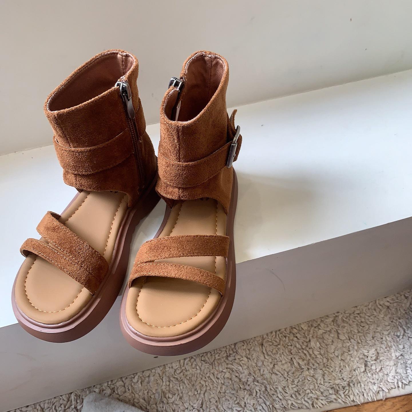 

Summer Classmate 3-6-12 Year Old Children Sandals Girls Low Boots 27