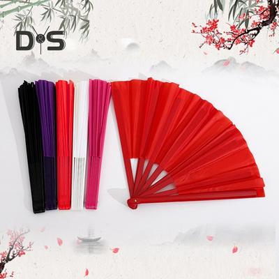 Folding Hand Fan for Women Foldable Chinese Tai Chi Fan Vintage Clap Fan for Festival Dancing Cosplay Wedding Party