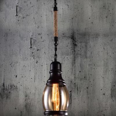 Lámpara Colgante de Bolos Industrial Retro
