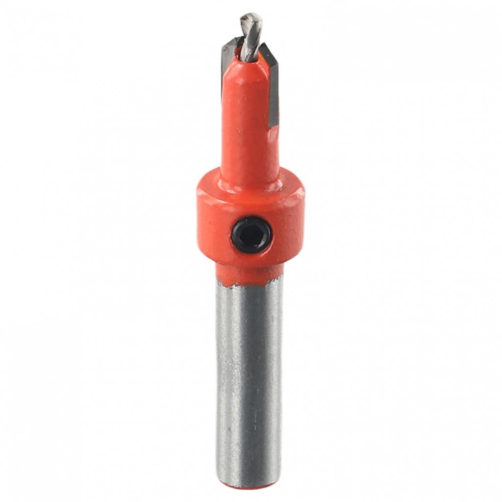 1 Stück/1 Satz Bohrstopp Schwarz für Holzbearbeitungsbohrungen