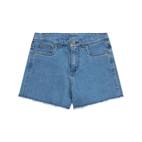 Animal Shorts Jeans Infantil/Criança Sophia 5-6 Years azul