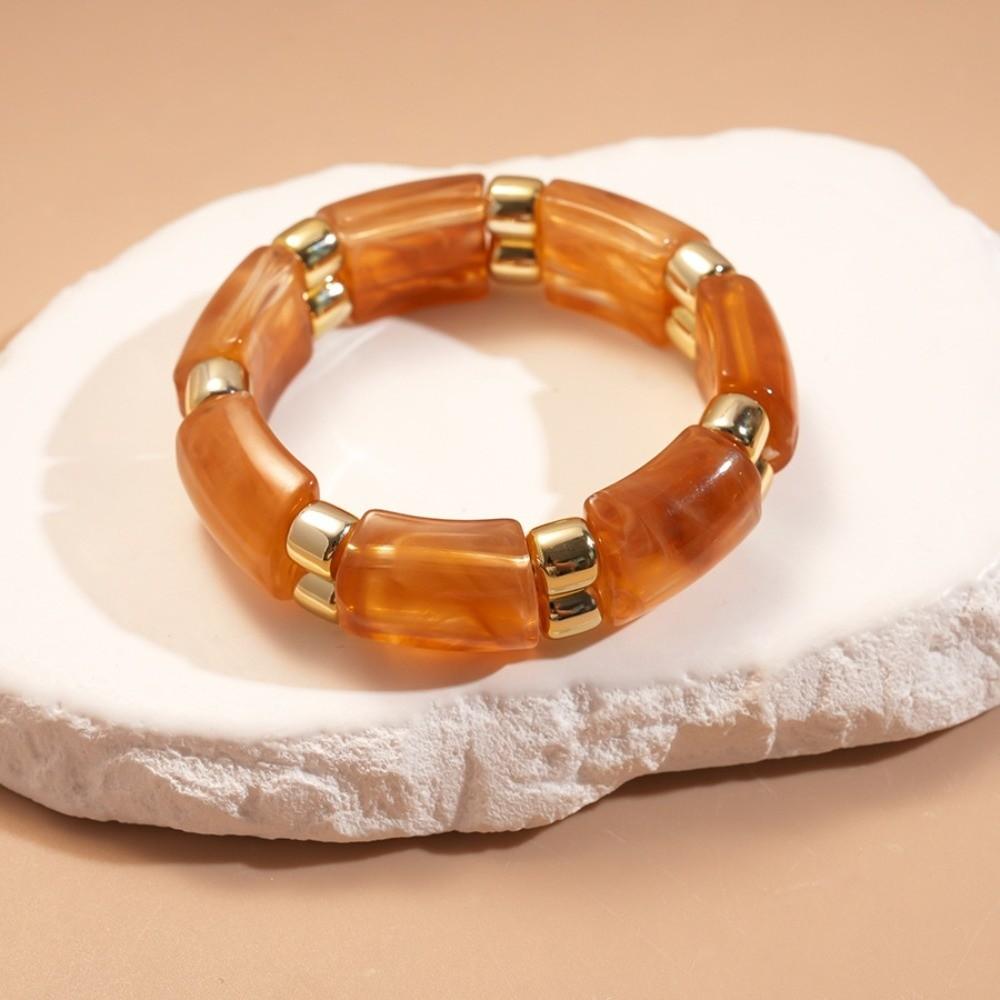 Wide Acrylic Bangle Bohemian Retro Hand Ring Unique Wide Chunky Bangles  Summer