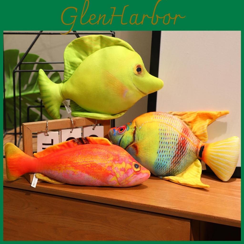 Fish Plush Toy With Pp Cotton Filling For Kids Gift And Decor
