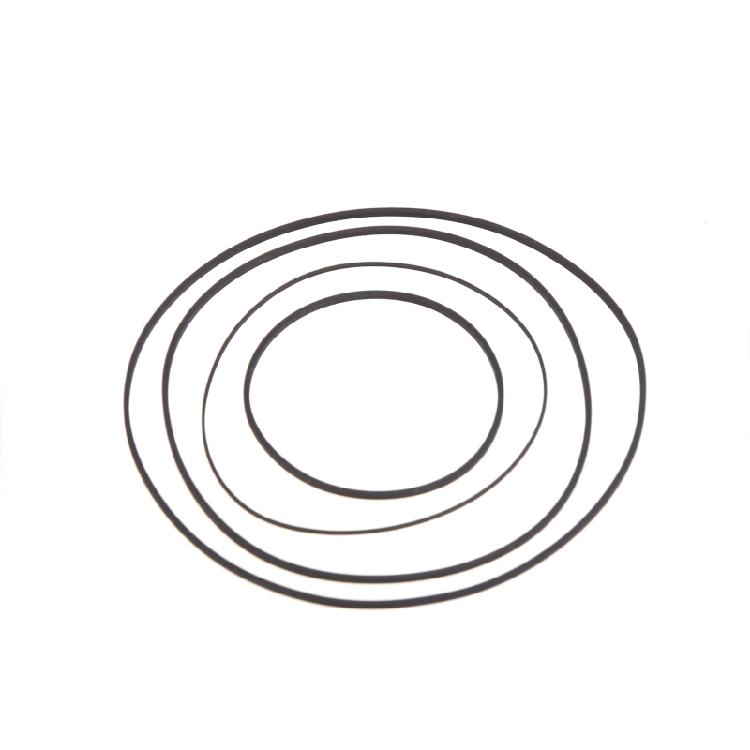 Pack of 4 Black Rubber Radio Belt Drive Belts for M-9990 M-9994 M-9994K