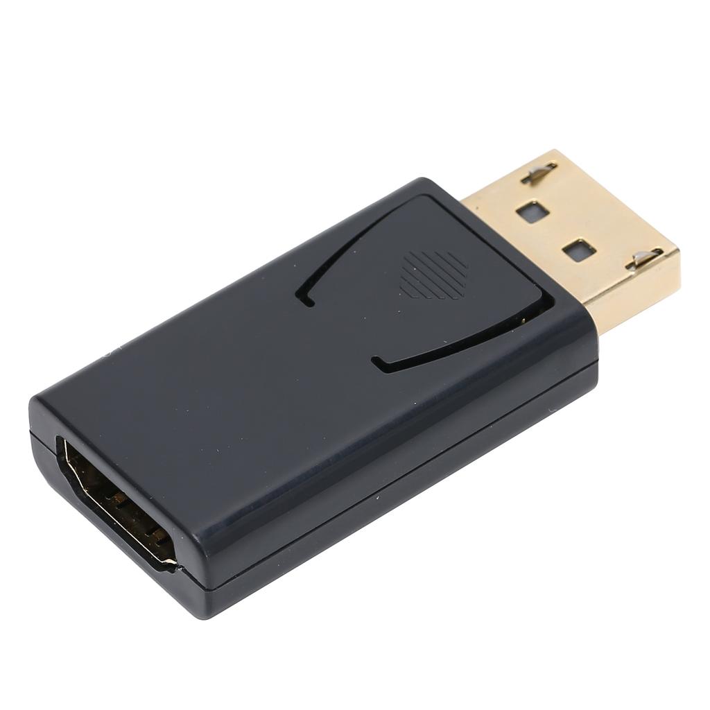 4K DP Male to HD Multimedia Interface Female Adapter 1.4V Gold Plated Converter Black