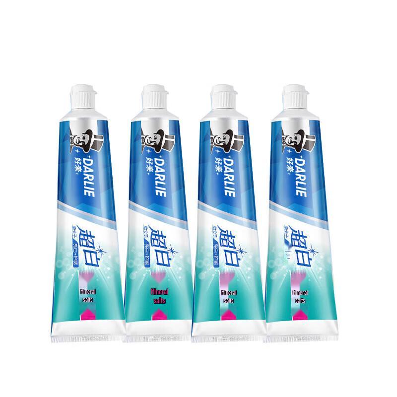 Darlie Ultra White Mineral Salt Toothpaste 190g (4-Pack)