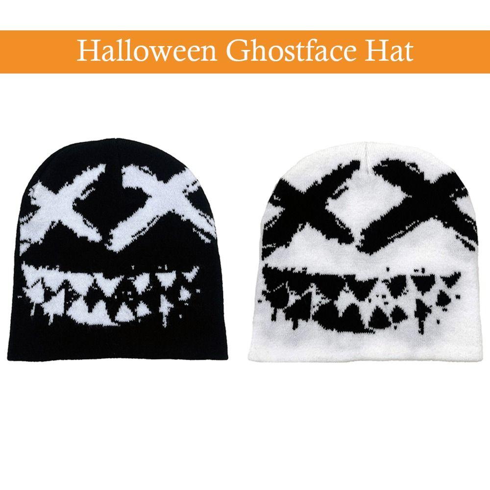 

Coldproof Knitted Hat Keep Warm Beanies Fashion Ear Protection for Outdoor Riding чорний