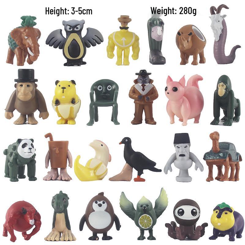 Mountains and Seas Classic 24 Styles 3.5-5.5cm Figurine Set (200g)