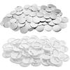 100pcs DIY Button Part Supplies 58mm For Button Maker Machine Round Metal Pin Badge