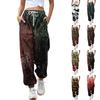 Women's Casual Fashion Halloween Printed Leisure Pants Sweatpants Trousers Drawstring Elastic Waist Drawstring Drawstring Pants