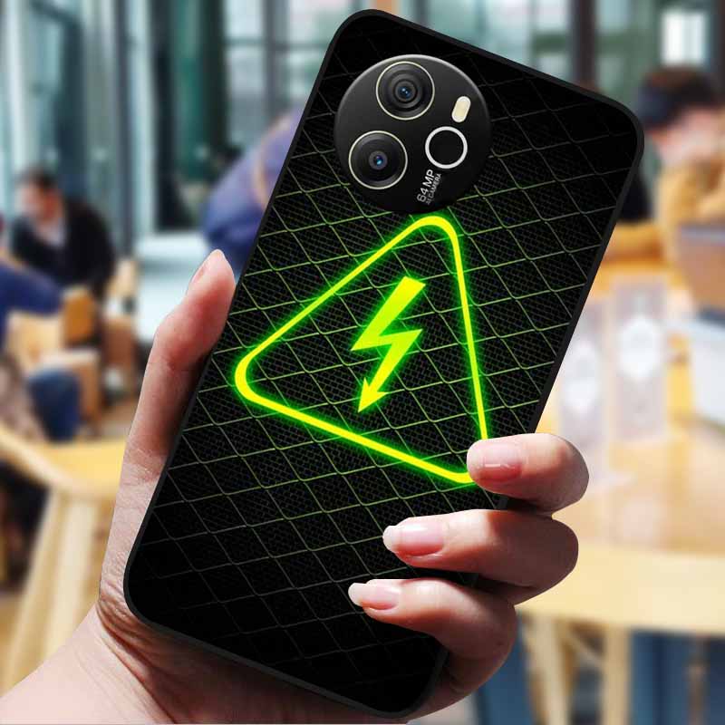 For Blackview Shark 8 Case 6.78" Cartoon Painted Cover Lovely Case Soft Silicone Protect Cover For Blackview Shark8 Cases Bumper