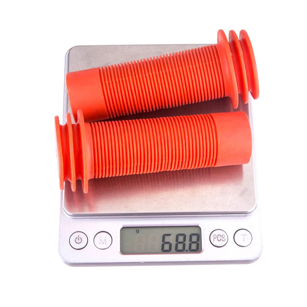 1 Pair Bike Cover Silicone Holder Safe Anti Slip Soft Handle Grip Kids Protection Universal Locking Bicycle Knob