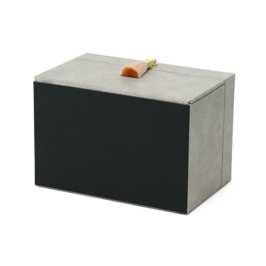Francfranc Flavia Jewelry Box, Small, Gray