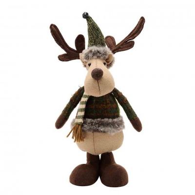 Fabric Standing Moose Decoration