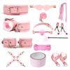 BDSM Sex Restraining Toys Set for Couples 10 Pcs Set  Bondageromance Kit Sex Straps Handcuffs and Restraints