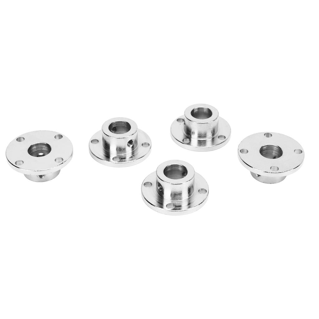 5 Stück Flanschkupplungsverbinder 10 mm Innendurchmesser Führungsachse Motorwelle Achsenfittings für