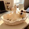 Perfect Elegant Jewelry Storage Tray Simple Statue-Shaped Decorative Storage Tray Entryway Decoration Tray Vanity Countertop