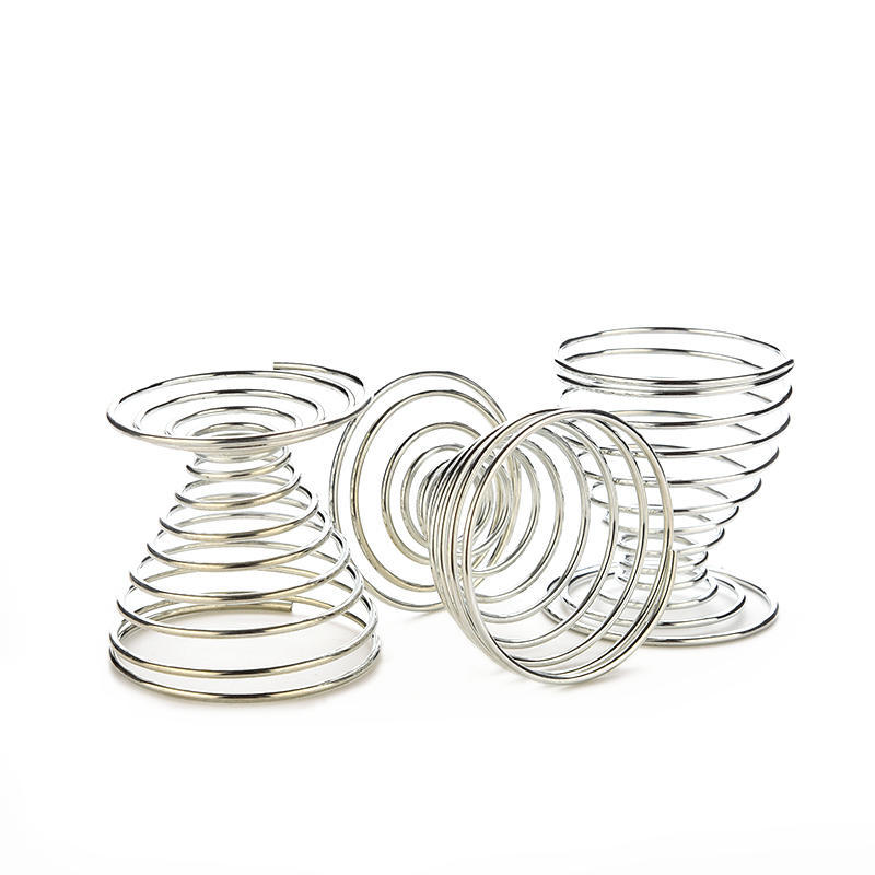 Edelstahl Federdraht Eierbecher Halter Ständer Aufbewahrung 1 Stk