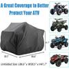 ATV Covers Waterproof 4 Wheeler Covers Quad Covers Used For Polaris Yamaha Suzuki Honda Kawasaki Kart
