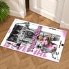 Messi Personalized Name Area Rug Design for Outdoor Decorate Room Hallway Entryway Antislip Carpet Anime Office Decor Gift for Festivals
